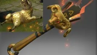 Dota 2 - Shadow Shaman -  Immortal Item - Genuine Golden Lamb to the Slaughter