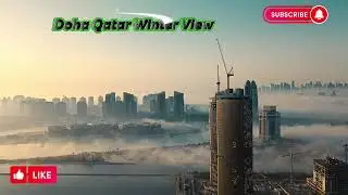 Doha Qatar Winter View..wait for twist @instagram @TravelThirstyBlog@BeautifulPlacesToSee 
