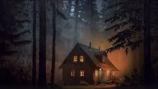 Cozy Warm House, Rain Outside ~ 8 hours of soothing rain sounds to fall asleep to