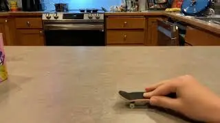 How to do a kick flip on a mini skateboard