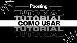 Como Funciona a Poosting Rede Social Tutorial