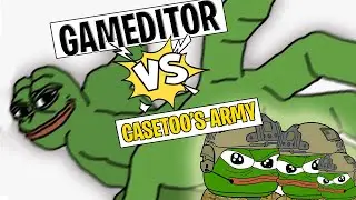 GamEditor VS papa players !  only 0.001% chance to win !! ft. @MADXOP_PLAYS