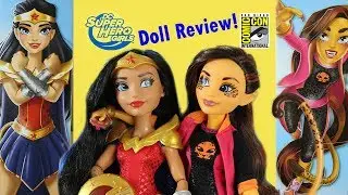 Doll Review!  SDCC Wonder Woman and Cheetah DC Superhero Girls Dolls