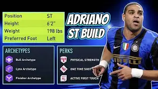 THE EMPEROR! BEASTLY ADRIANO STRIKER (ST) PLAYER BUILD for FIFA 22 PRO CLUBS!