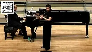 Sibei Weng: Andr&eacute; Jolivet - Chant De Linos for Flute & Piano (2006) /  北京尼柯莱国际长笛比赛 / 中国翁斯贝