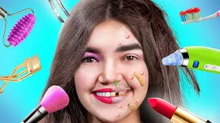 DAKLOOS Extreme MAKEOVER van arm naar POPULAIR MEISJE