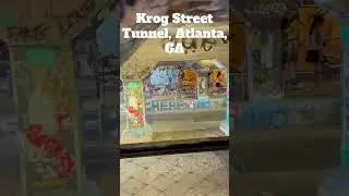 Krog Street Tunnel, Atlanta ,GA  #filmmaking #urbexing #streetart #graffiti