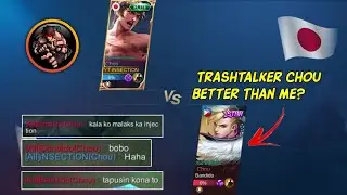 Base Dive!! | This Trashtalker Chou Better Than me?  CHOU VS CHOU | MUST WATCH! | MLBB