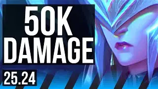 LISSANDRA vs LEBLANC (MID) | 50K damage | KR Master | 25.24