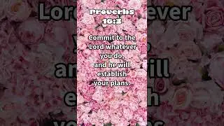 Commit Your Plans to God 📅🙏  #Planning #Faith #Commitment