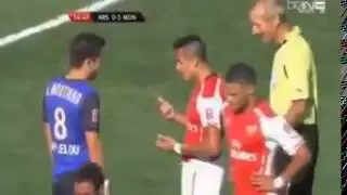 arsenal_vs monaco 0-1 all goals full match highlights  2014 emirates cup