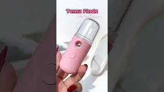 Mini steamer from temu💖✨ #temufinds #shorts #unboxing