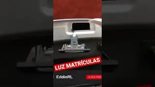 Cambiar LUZ MATR&Iacute;CULA AUDI TT MK2