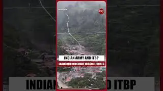 Uttarkashi Flood: Indian Army&rsquo;s Heroic Rescue OP in Devastated Dharali #uttarakhand #uttarkashi