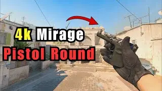4k Mirage - Pistol Round | CS2