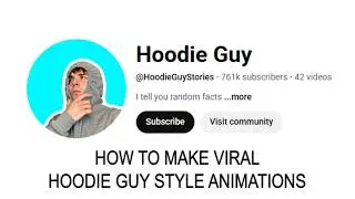 How To Make Viral Hoodie Guy style Animations