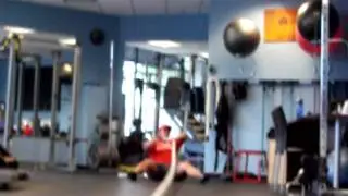 Seated sled pulls
