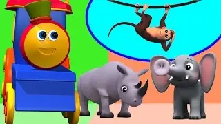 animais abc canções | desenho animado | desenho infantil | Vídeo para crianças | Bob Animal Abc