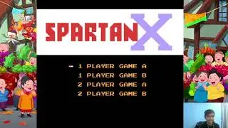 RETRO GAMES FUNNY SPARTAN