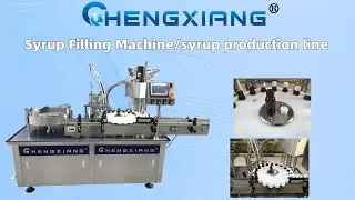 Syrup filling production line/Spray filling capping machine(press type)/syrup filling line