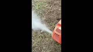 RPM vid , testing the 10,000 RPM brush/weed-cutter ، تست دور موتور علفتراش