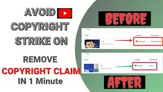 how to edit copyright claim videos in youtube |without loosing watchtime and views | easy and simple