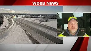 KYTC says crews are clearing roads the best they can ahead of overnight colder temperatures