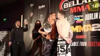 Alan Philpott vs. Tom Duquesnoy Weigh-In | BAMMA 27