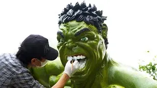 Painting Brought This Giant Cement Hulk to Life!
