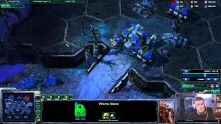 Terran tutorials: Terran vs protoss build: tank/marine timing push