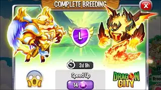 Dragon City: Light Titan Dragon vs Flame Titan Dragon [EXCLUSIVE BREEDING] 😱