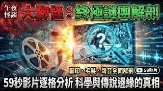 【訓住教聽 】那段 59 秒影片是真是假？揭秘大腳怪傳說：是未知生物還是世紀騙局？