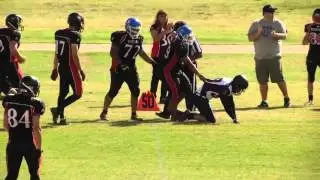 2015 Gridiron SA Round 12: Port Adelaide Spartans vs Southern District Oilers
