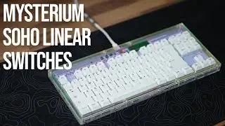Switch Couture Mysterium Acrylic TKL with Soho Linear Switches Typing Sounds