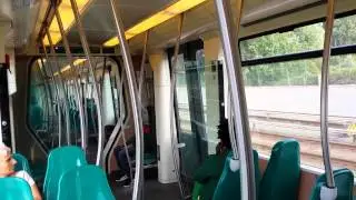 RET Metro Type B (5315) rit op Lijn D tussen Rhoon & Slinge, richting Rotterdam Centraal