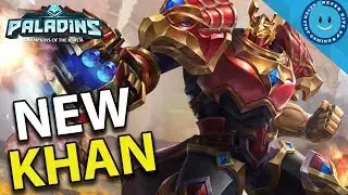 NEW KHAN BUFFS ARE STRONG! MAX HEAL KHAN BUILD! (Paladins Gameplay)