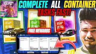 😱📦 HOW TO COMPLETE ALL CONTAINER EVENT TASKS FAST! | Grand Mobile RP🔥