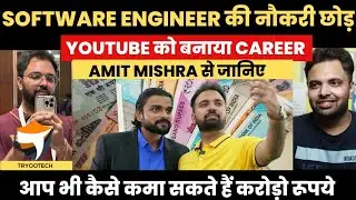 Learn how to earn money online free by  Amit Mishra | Tryootech  | Talks of Legends | Learn Blogging