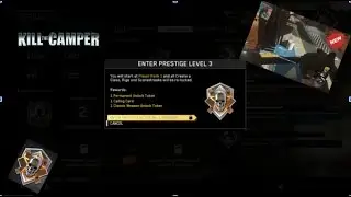 Prestige in infinite warfare unlocking new classic weapon! plus Epic comeback VS Camper clan!