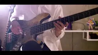 【ベース】ヨルシカ - 心に穴が開いた / Yorushika A Hole Opened in My Heart Bass full cover【弾いてみた】