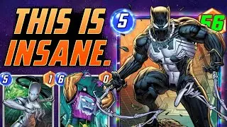 This SYMBIOTE PANTHER deck is super powerful!!