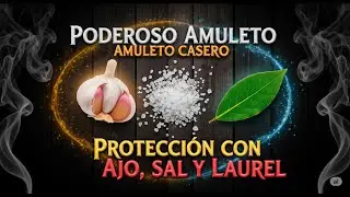 🧄Amuleto de Protecci&oacute;n superpotente con Ajo, Sal y Laurel DESCUBRE COMO HACERLO🧂🍃
