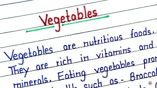 Essay on vegetables, Essay on vegetables in english, Vegetable essay writing, Vegetables essay