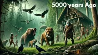 5000 Years Ago: The Dangerous World of Humans vs Wild Animals!