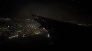 DL1091 Bumpy late night landing SFO
