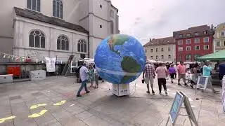 RATYZBONA- miasto z doskonale zachowana średniowieczna star&oacute;wka i mostem kamiennym nad Dunajem 4K