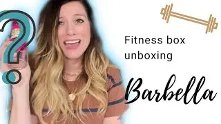 Monthly subscription box for fitness lovers:  unboxing Barbella Box Fitness Box