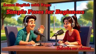 Learn English with Yoga Simple Poses for Beginner
