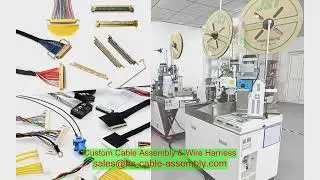 micro coaxial cable for wearable devices Road Surface Quality Feedback Cable Assembly