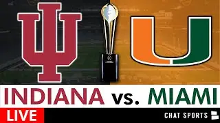 Indiana vs. Miami Live Streaming Scoreboard, Play-By-Play: CFP Championship Game On ESPN